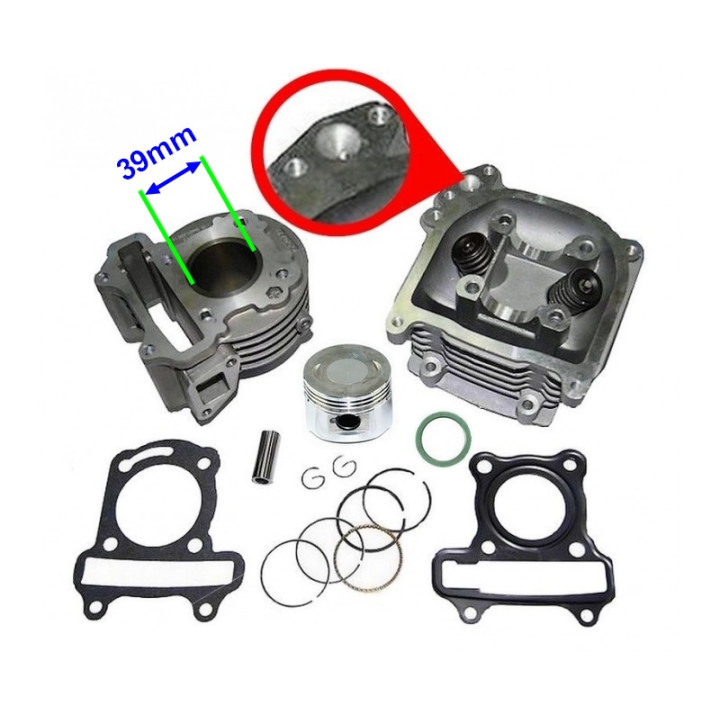 Cylinder głowica 50 cc do skutera Romet 727 50 4T Eco Joy Comfort Premium