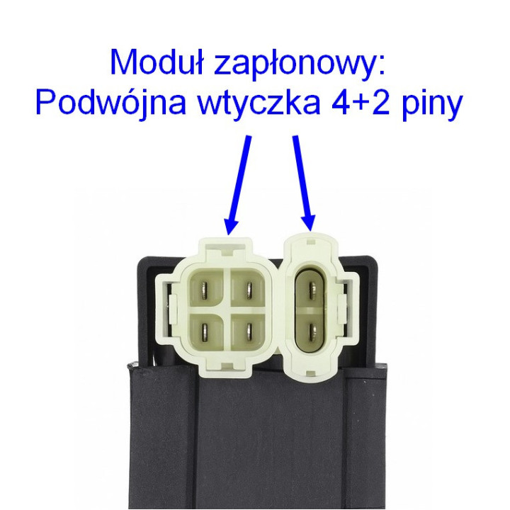 Stator iskrownik magneto do skutera Romet Delivery Retro 6 50 4T - zapłon koło magnesowe