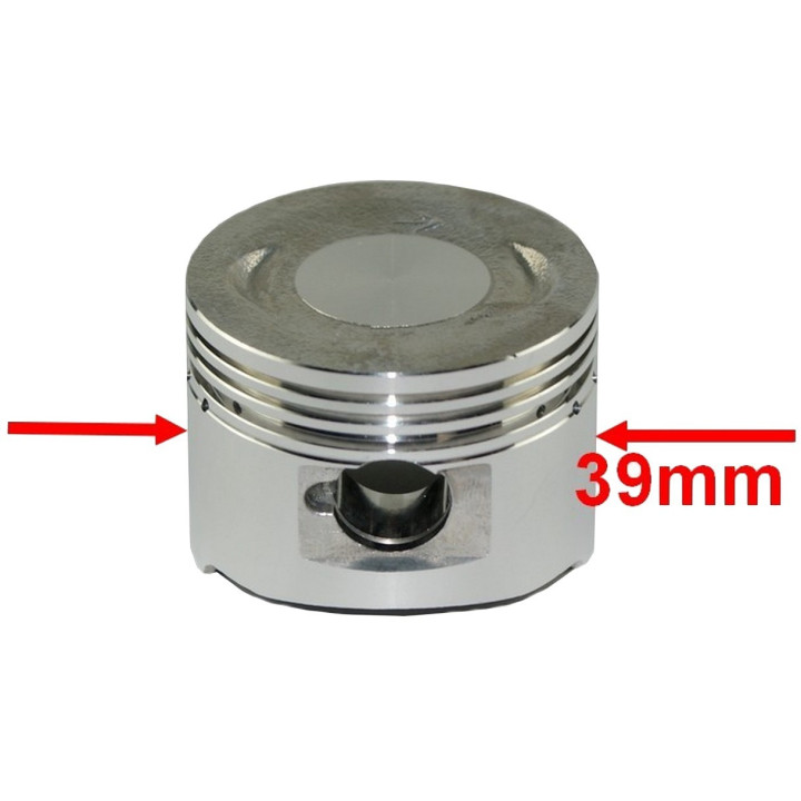 Tłok 39 mm nominalny pierścienie do skutera Romet 727 50 4T ECO JOY Komfort