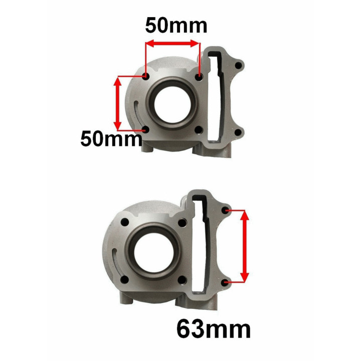 Cylinder Tuning 80 cc do skutera Romet 727 50 4T Eco Joy Comfort Premium