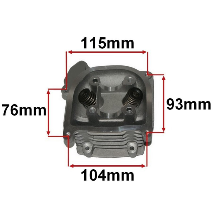 Głowica 47 mm bez SLS do skutera Romet 727 50 4T ECO JOY Komfort