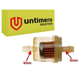 Filtr paliwa na wąż 6mm i 5mm do skutera Romet 727 50 4T ECO JOY Komfort