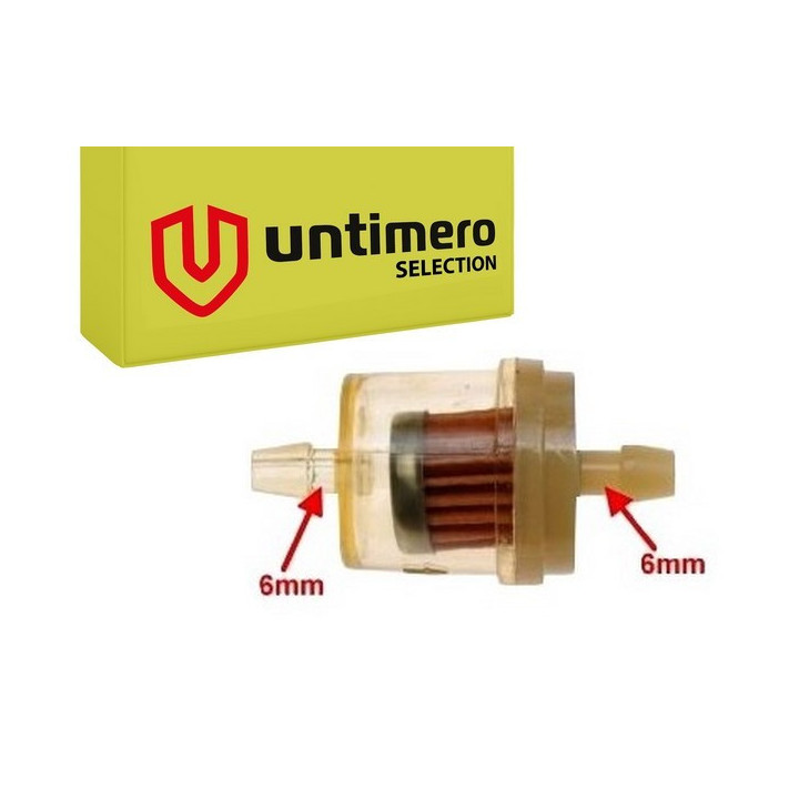 Filtr paliwa na wąż 6mm i 5mm do skutera Romet 727 50 4T ECO JOY Komfort