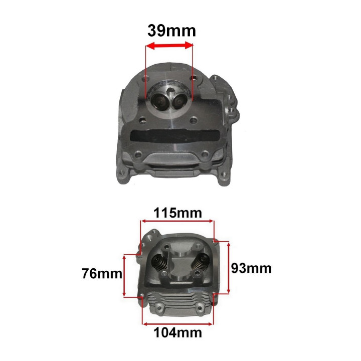 Cylinder głowica 50 cc do skutera Romet 727 50 4T Eco Joy Comfort Premium