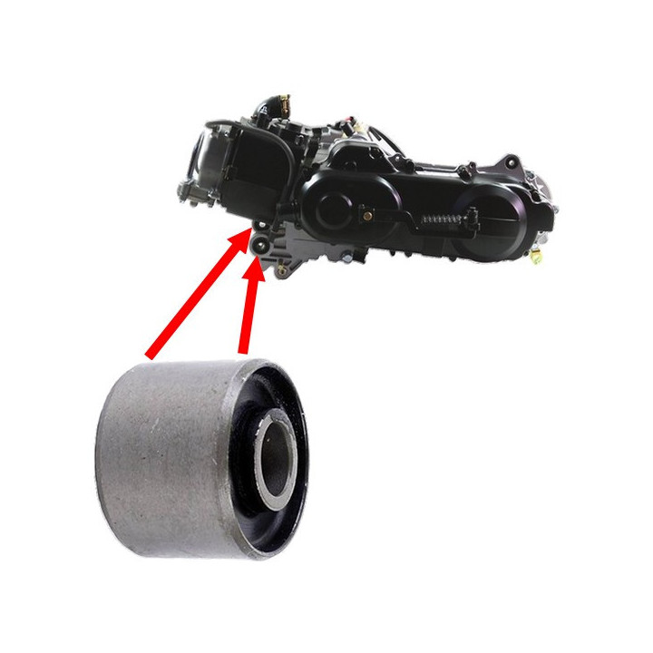 Tuleja mocowania silnika do skutera Romet 727 50 4T ECO JOY Komfort - tulejka