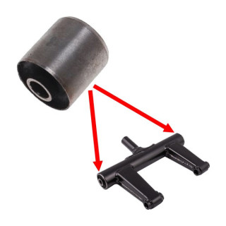 Tuleja wahacza 30x10x35mm do skutera Romet 727 50 4T ECO JOY Komfort - Tulejka