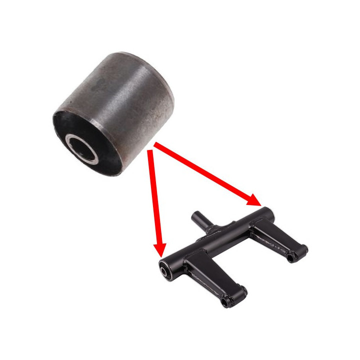 Tuleja wahacza 30x10x35mm do skutera Romet 727 50 4T ECO JOY Komfort - Tulejka