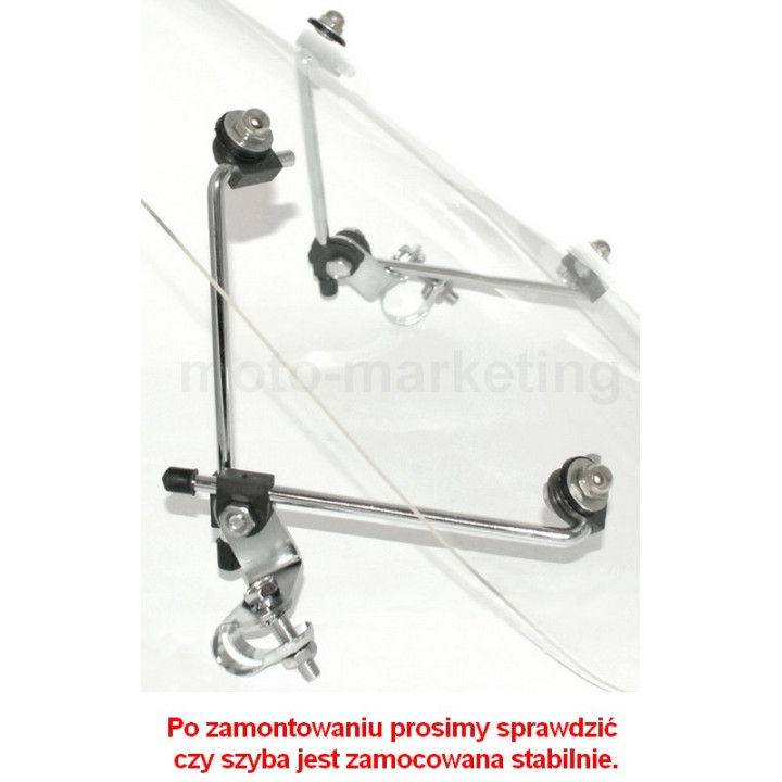 Szyba przednia do skutera Romet 727 50 4T ECO JOY Komfort - Owiewka