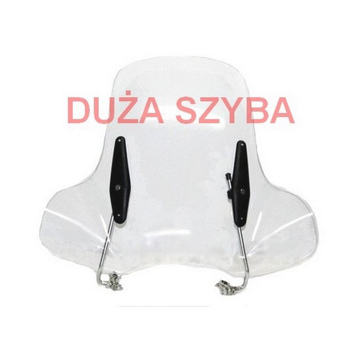 Duża szyba przednia do skutera Romet 727 50 4T ECO JOY Komfort - Owiewka