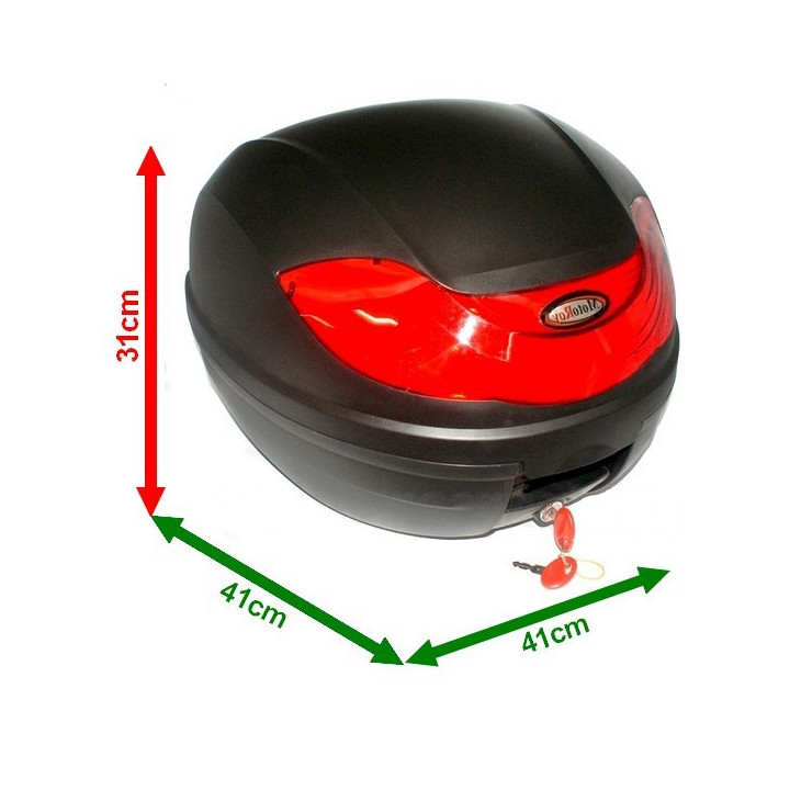 Kufer odpinany na jeden kask do skutera Romet 727 50 4T ECO JOY Komfort