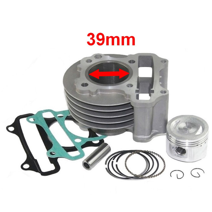 Cylinder 50cc tłok 39mm do skutera Romet 727 50 4T ECO JOY Komfort