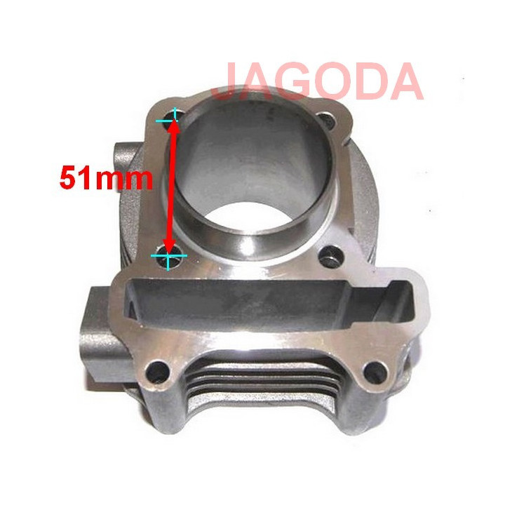 Cylinder 50cc tłok 39mm do skutera Romet 727 50 4T ECO JOY Komfort