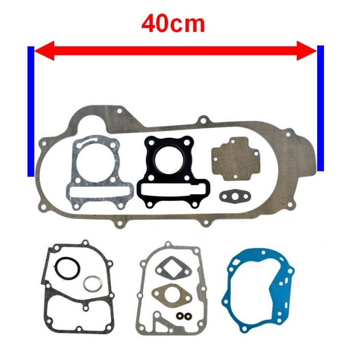 Uszczelki silnika tuning 47mm 80cc do skutera Romet 727 50 4T ECO JOY Komfort