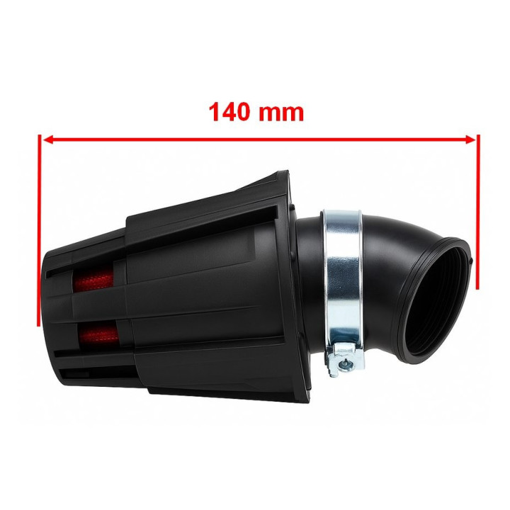 Filtr stożkowy powietrza w obudowie do skutera Romet 727 50 4T ECO JOY Komfort