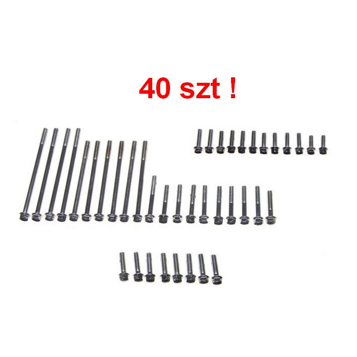 Śruby silnika komplet do skutera Romet 727 50 4T ECO JOY Komfort