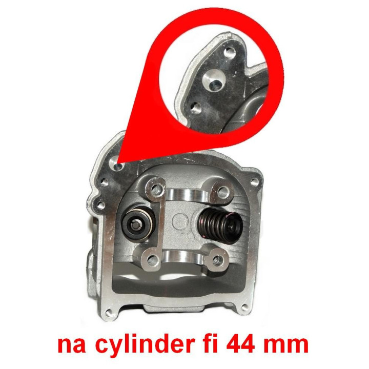 Głowica na cylinder 44 mm tuning do skutera Romet 727 50 4T ECO JOY Komfort