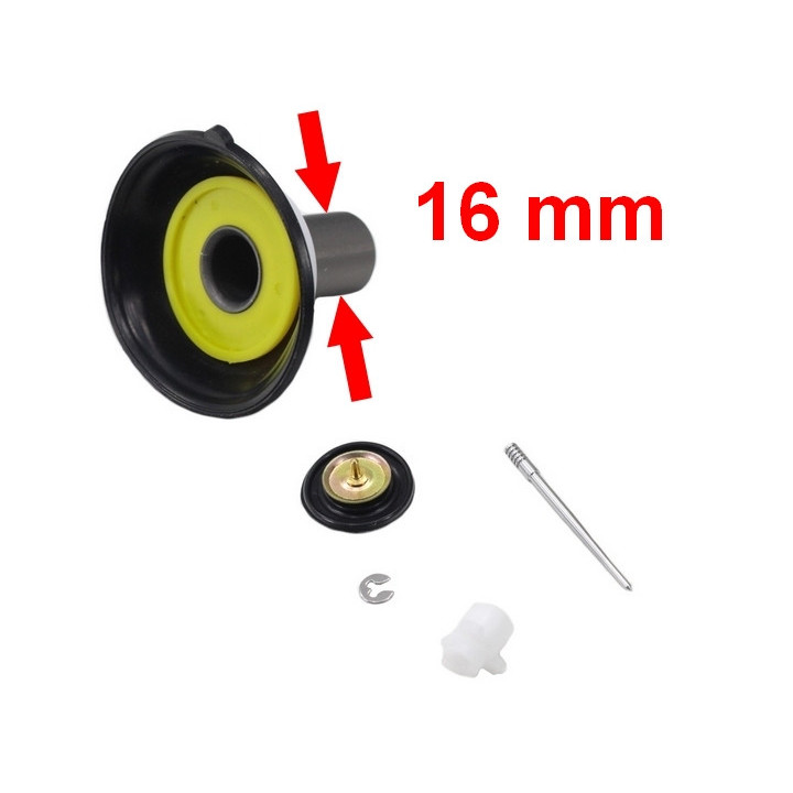 Membrana przepustnica gaźnika 16mm do skutera Romet 727 50 4T ECO JOY Komfort