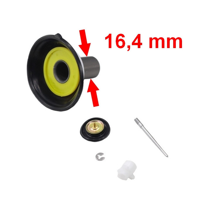 Membrana przepustnica gaźnika 16,4 mm do skutera Romet 727 50 4T ECO JOY Komfort