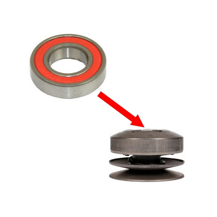 Łożysko tylnego sprzęgła 12x24x6 mm do skutera Romet 727 50 4T ECO JOY Komfort
