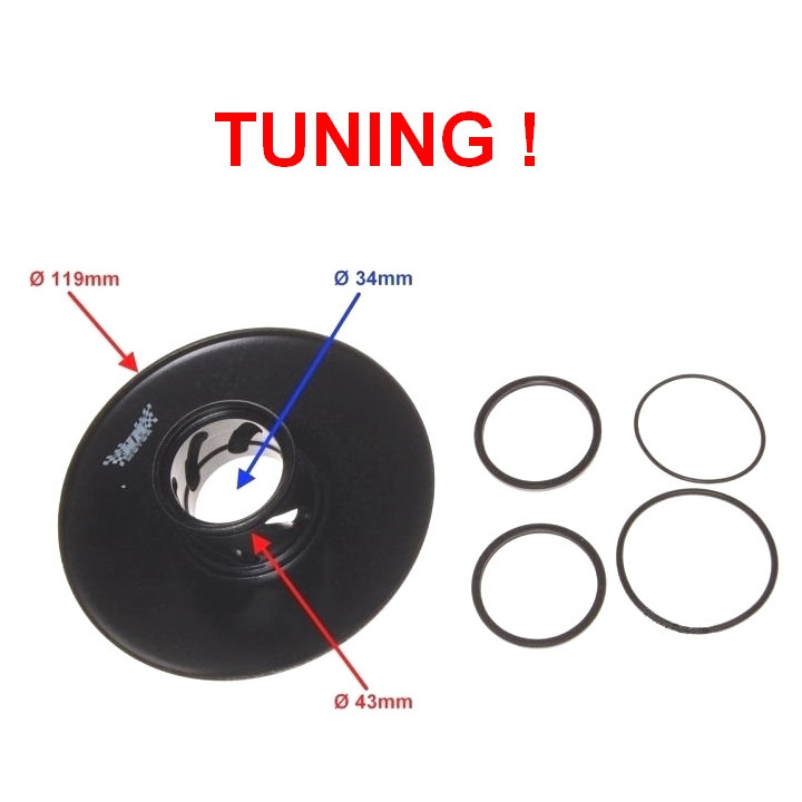 Tuningowy talerz sprzęgła tylnego do skutera Romet 727 50 4T ECO JOY Komfort