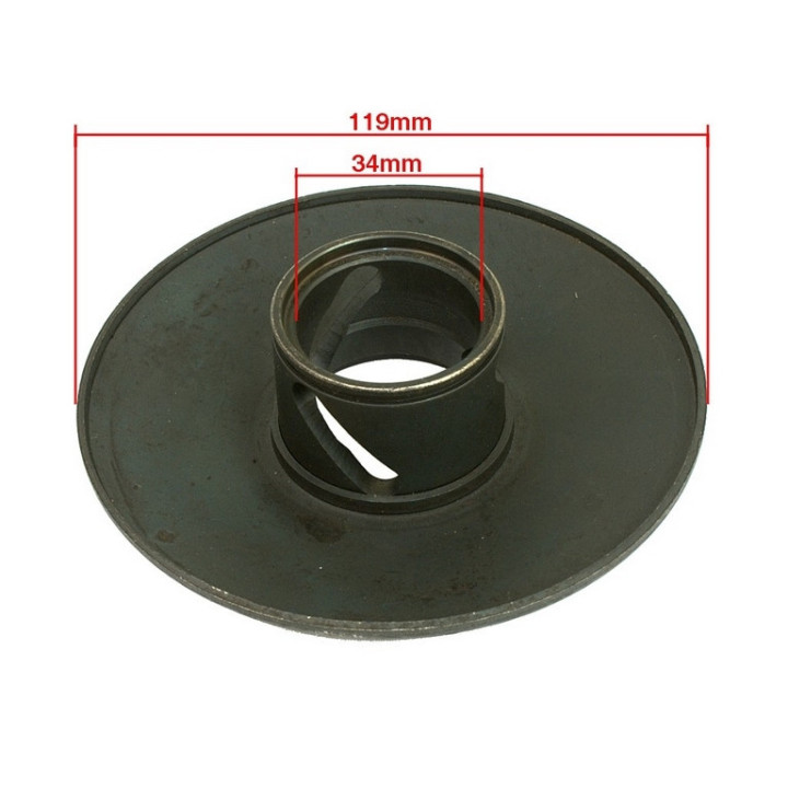 Standardowy talerz tylnego sprzęgła do skutera Romet 727 50 4T ECO JOY Komfort