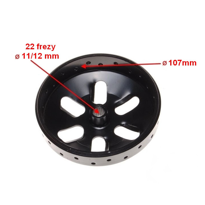 Tuningowy dzwon sprzęgła do skutera Romet 727 50 4T ECO JOY Komfort