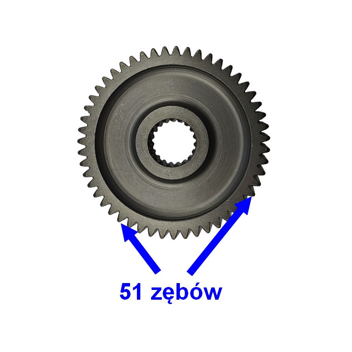 Tryby wałki przekładni do skutera Romet 727 50 4T ECO JOY Komfort - tryb wałek