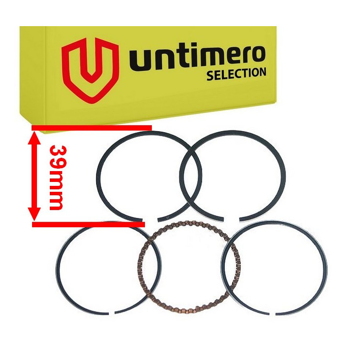 Pierścienie tłokowe 39 mm do skutera Romet 727 50 4T ECO JOY Komfort