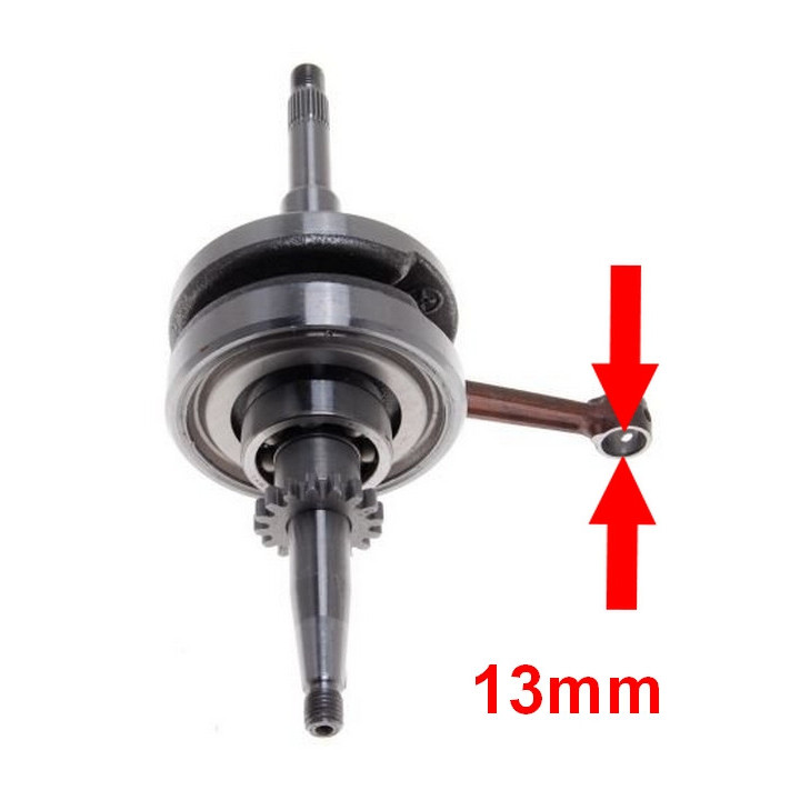 Wał korbowy do skutera Romet 727 50 4T ECO JOY Komfort - uszczelniacze