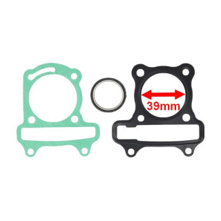 Uszczelki cylindra 50cc 39mm do skutera Romet 727 50 4T ECO JOY Komfort - wydechu