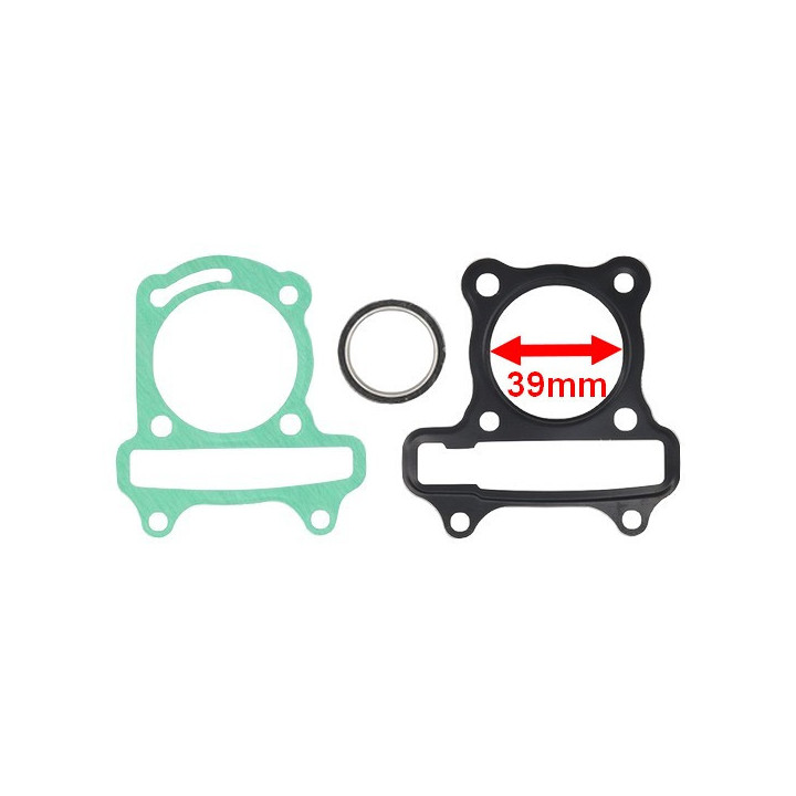 Uszczelki cylindra 50cc 39mm do skutera Romet 727 50 4T ECO JOY Komfort - wydechu
