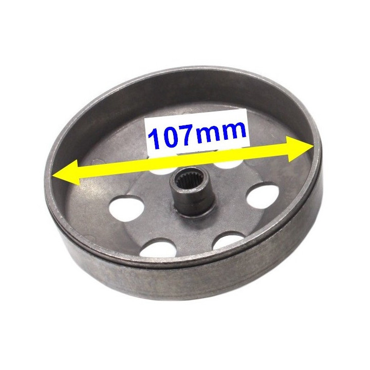 Dzwon sprzęgła 107 mm do skutera Romet 727 50 4T ECO JOY Komfort