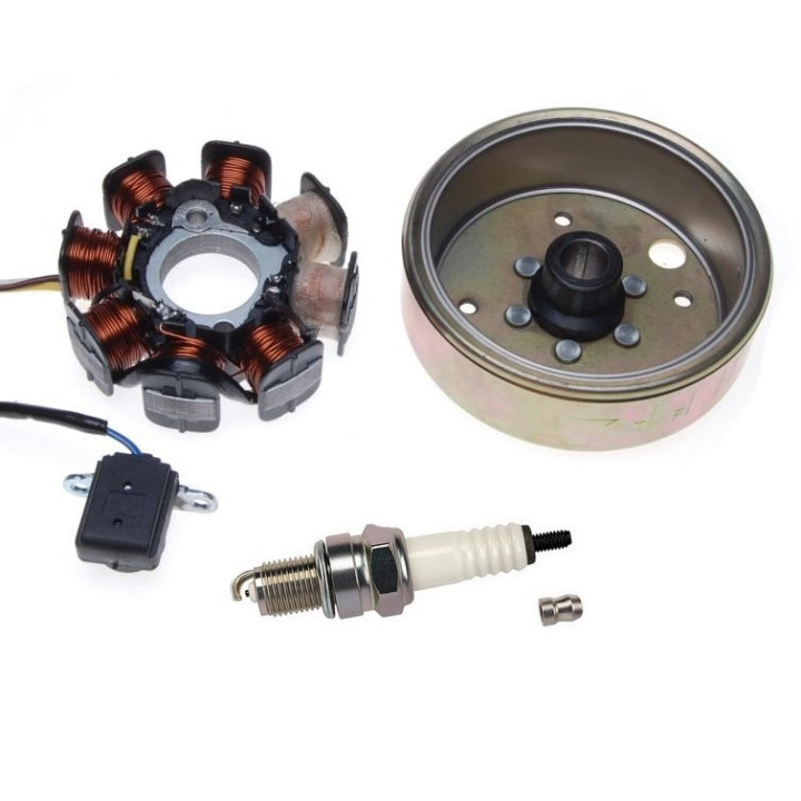 Stator iskrownik magneto do skutera Romet 727 50 4T ECO JOY Komfort - zapłon koło magnesowe